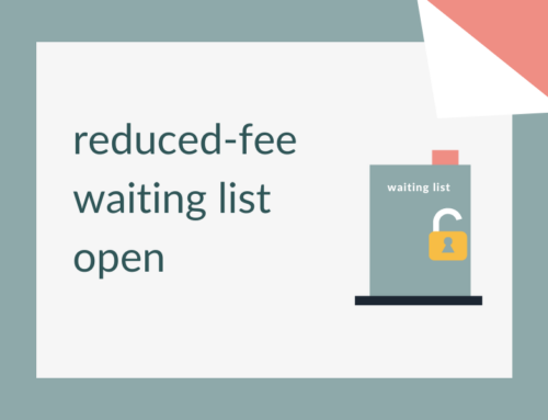 reduced-fee waiting list open